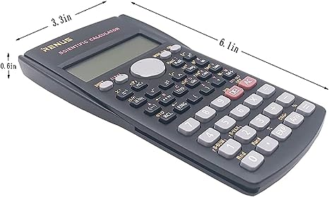 RENUS Scientific Calculator – Black