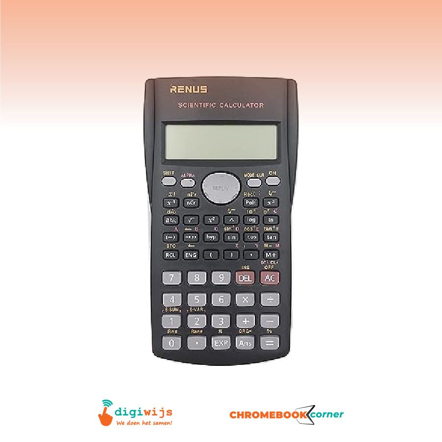 RENUS Scientific Calculator – Black