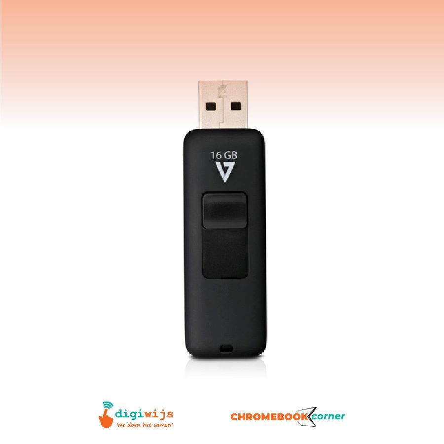 V7 16 GB USB 2.0 Flash Drive – Black
