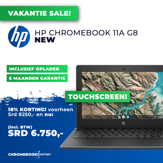 HP TOUCHSCREEN Chromebook 11A G8 – NEW